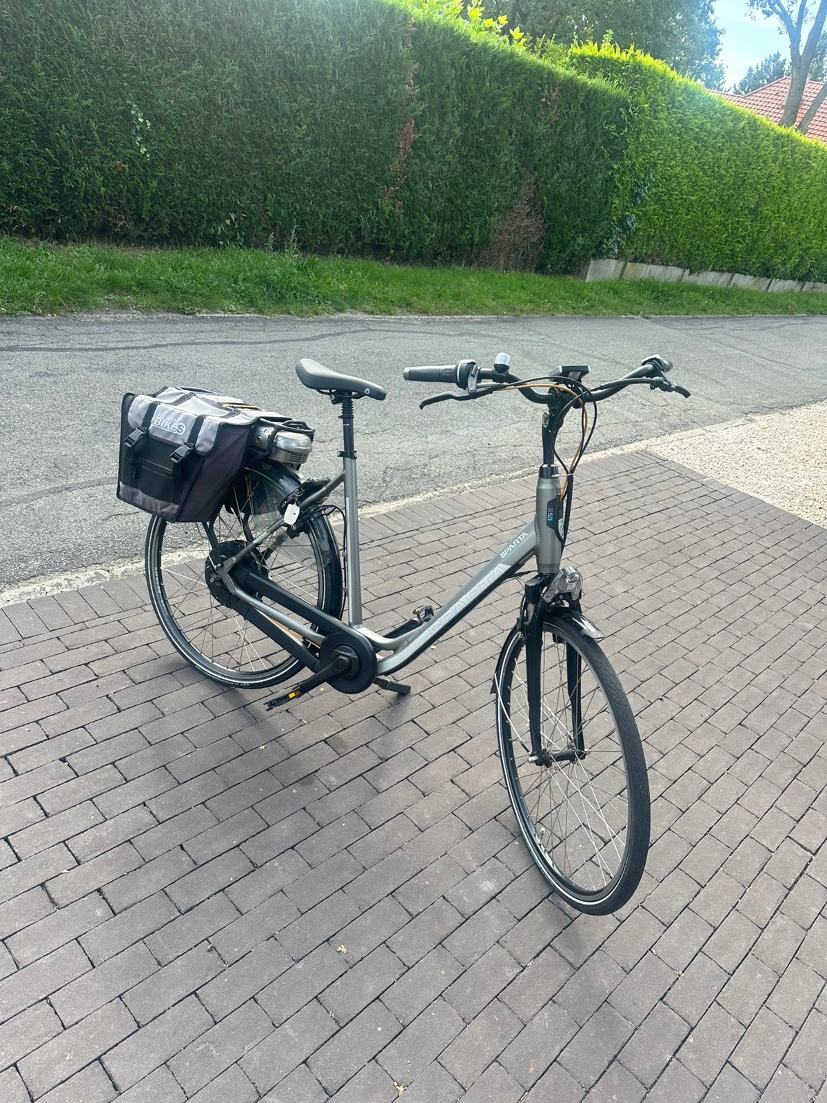 Electrice sparta fiets, R5E met extra sleutel, 100% in orde!, Ophalen, Sparta, Gebruikt, 50 km per accu of meer