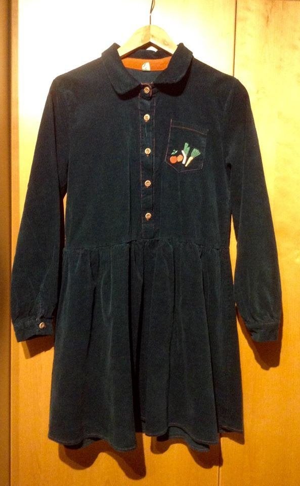 Ribfluwelen jurk met borduursel, Kleding | Dames, Maat 46/48 (XL) of groter, Ophalen of Verzenden, Zo goed als nieuw, Partysu