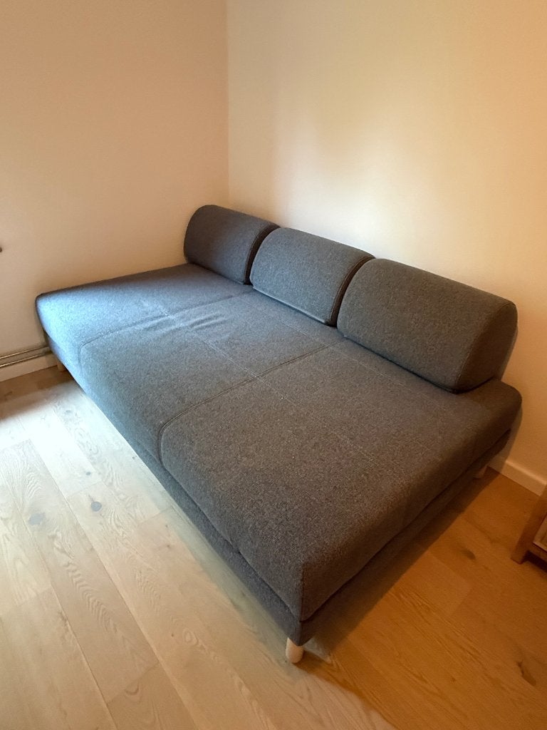 Logeerbed/ zetelbed, Huis en Inrichting, Slaapkamer | Slaapbanken, Ophalen, Zo goed als nieuw, Twijfelaar, 120 cm