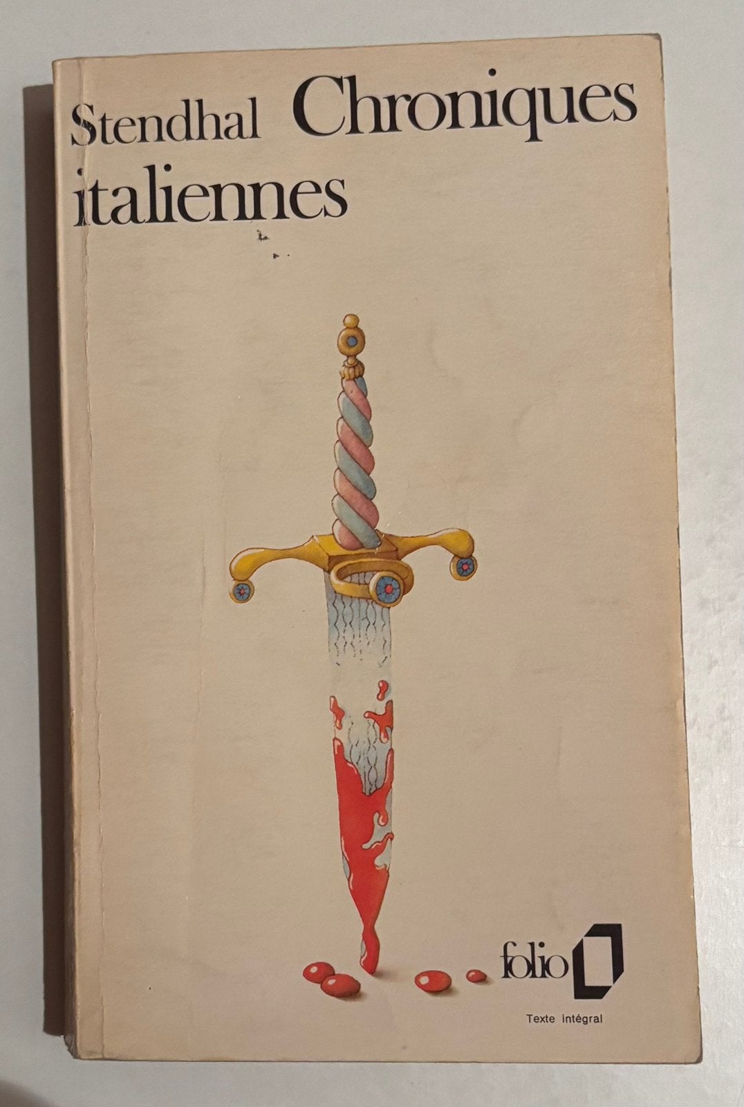 Stendhal - Chroniques italiennes (Folio), Livres, Enlèvement ou Envoi, Utilisé