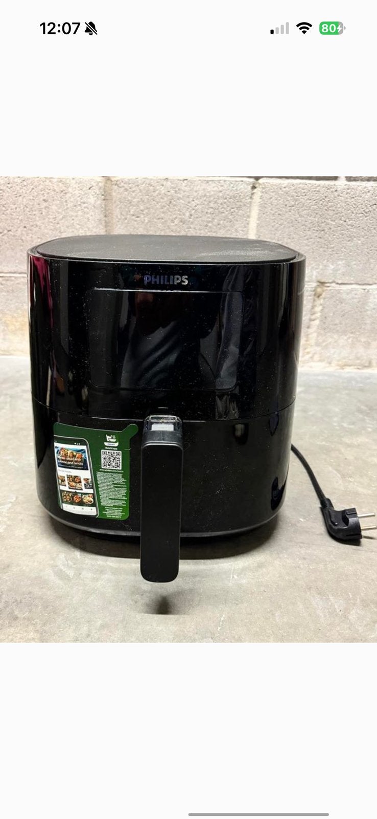 PHILIPS HD9270/96 ESSENTIAL XL, Elektronische apparatuur, Airfryers, Ophalen, Zo goed als nieuw