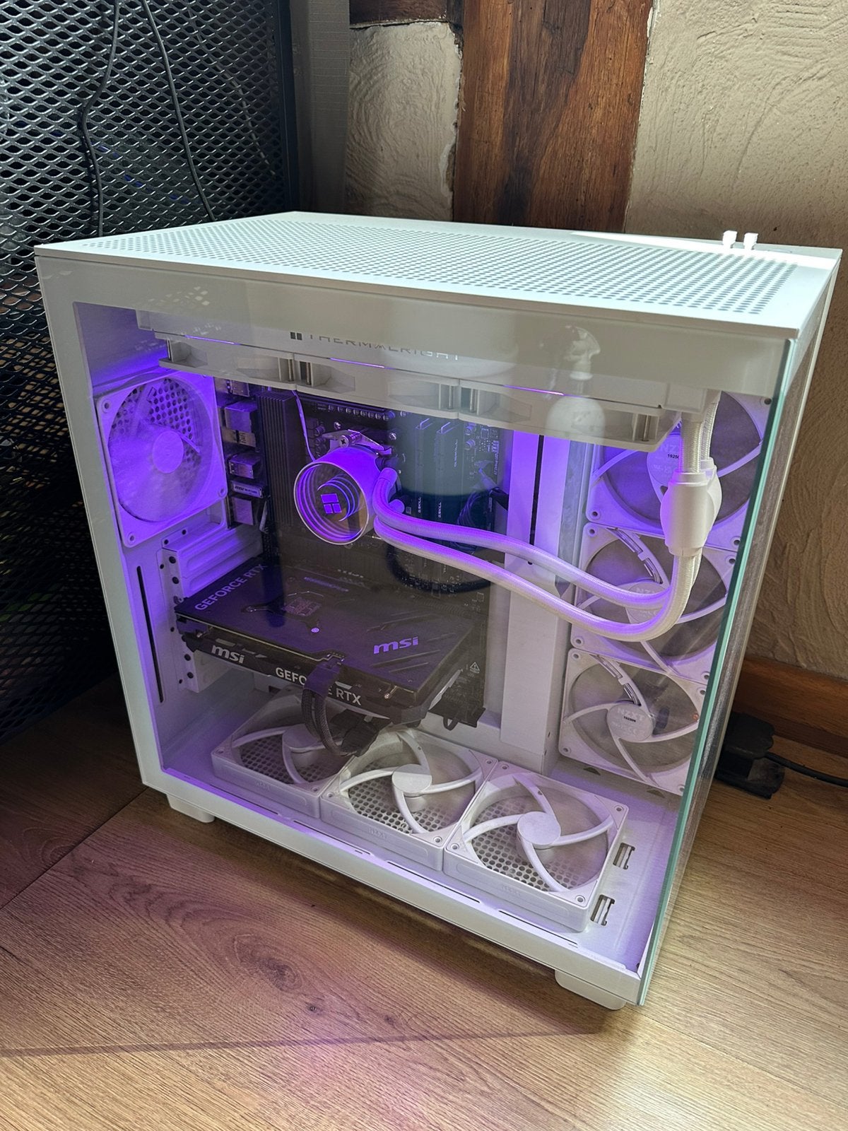PC Gamer RTX 4070 super Ryzen 7 7800x3D + accessoires, Enlèvement, Comme neuf