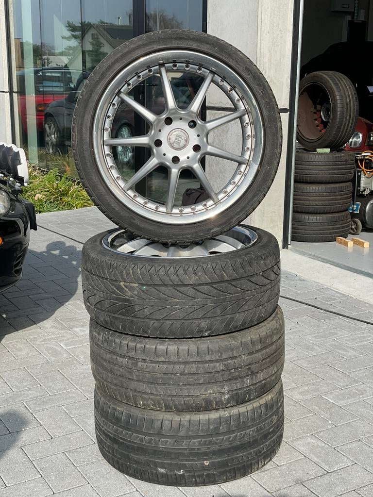 Lichtmetalen velgenset 18 inch 5X120 voor BMW, Auto-onderdelen, Ophalen, 18 inch, Gebruikt, Banden en Velgen