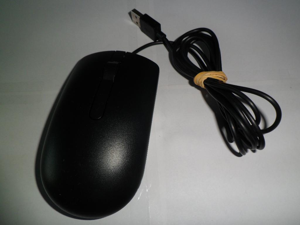 Souris optique Dell MS116, fiable avec un cordon de 1,8 m, Informatique & Logiciels, Enlèvement ou Envoi, Comme neuf, Filaire