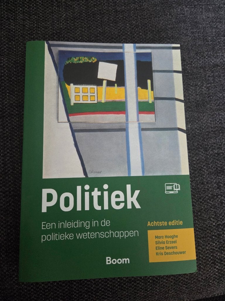 Handboek politiek, Livres, Livres d'étude & Cours, Enlèvement ou Envoi, Neuf, Enseignement supérieur, Boom