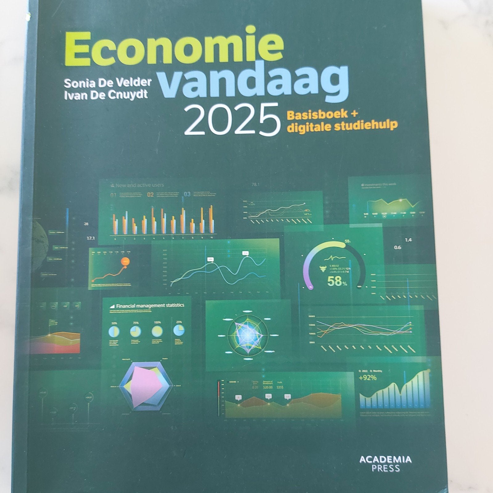 Ivan De Cnuydt - Economie Vandaag 2025, Boeken, Economie, Management en Marketing, Ophalen, Ivan De Cnuydt; Sonia De Velder