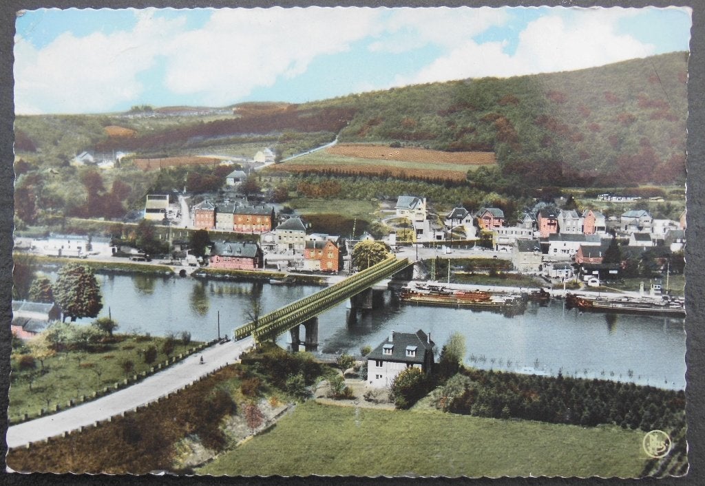 Carte postale 1967 - la Meuse à Heer-Agimont, Collections, Envoi, 1960 à 1980, Affranchie, Namur