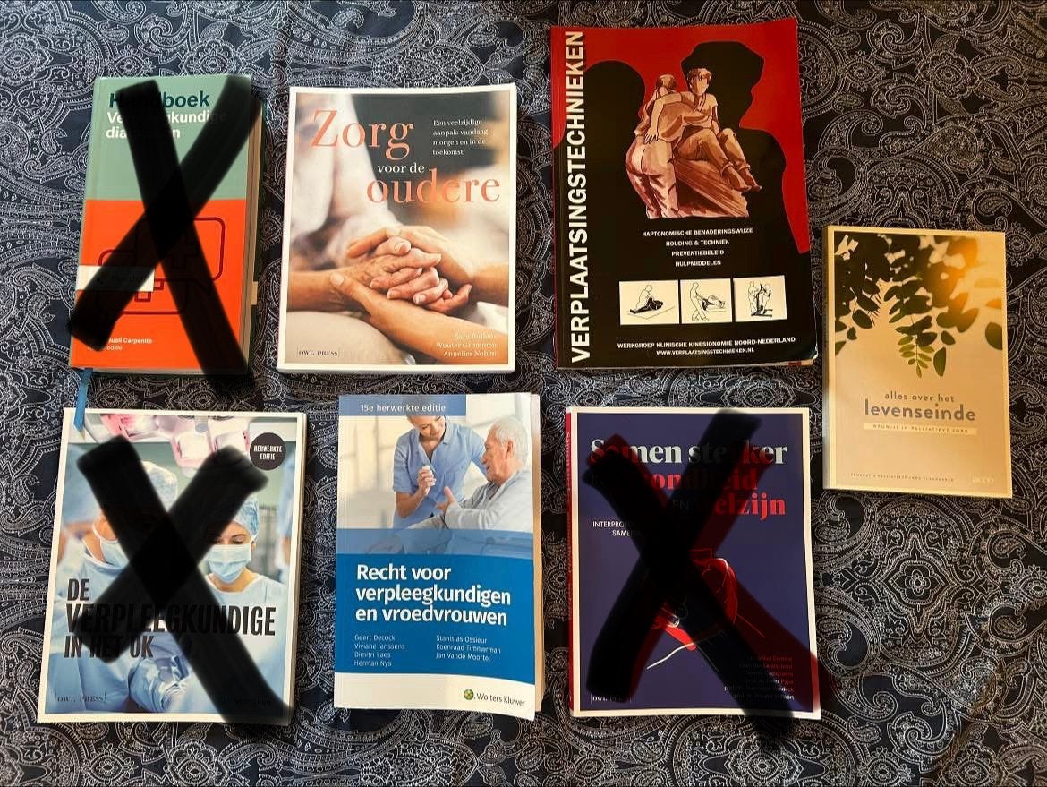 Verpleegkunde boeken, Ophalen of Verzenden, Zo goed als nieuw