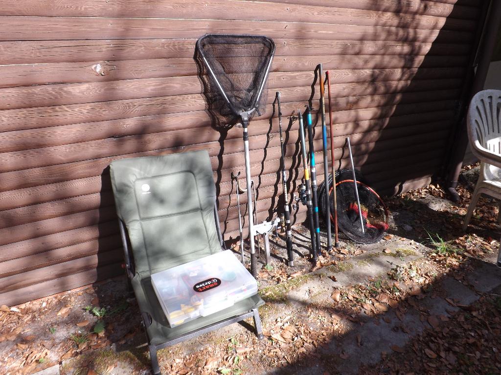 set voor op forel en roofvis, Watersport en Boten, Hengelsport | Roofvissen, Ophalen, Gebruikt, Complete set