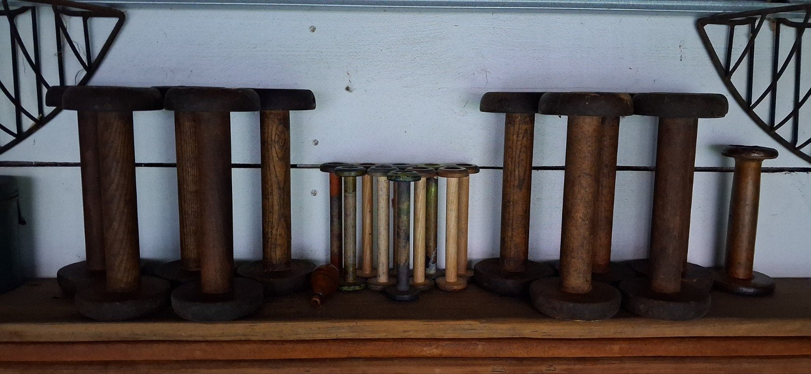 ancienne bobines de filature 
10 € pour une
grande ou petite, Enlèvement
