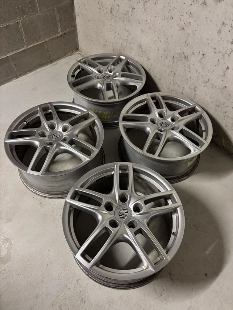 Porsche Cayenne turbo velgen, Auto-onderdelen, Banden en Velgen, Gebruikt, Velg(en), Personenwagen, Ophalen