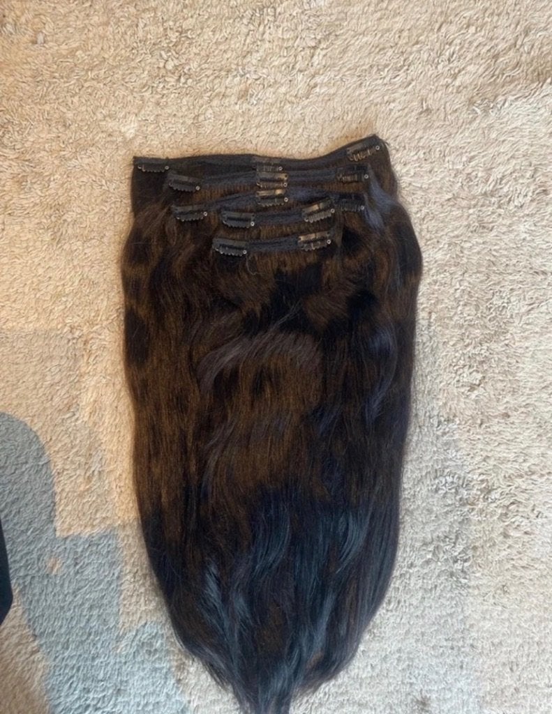 Lot de 1 pince Locahair pour cheveux humains, 220 g, 40 cm, Enlèvement ou Envoi, Comme neuf, Autres types