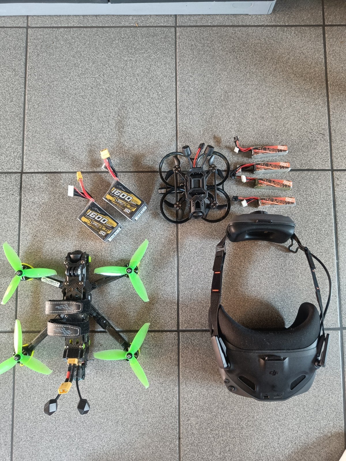 Iflight dji betafpv, Enlèvement