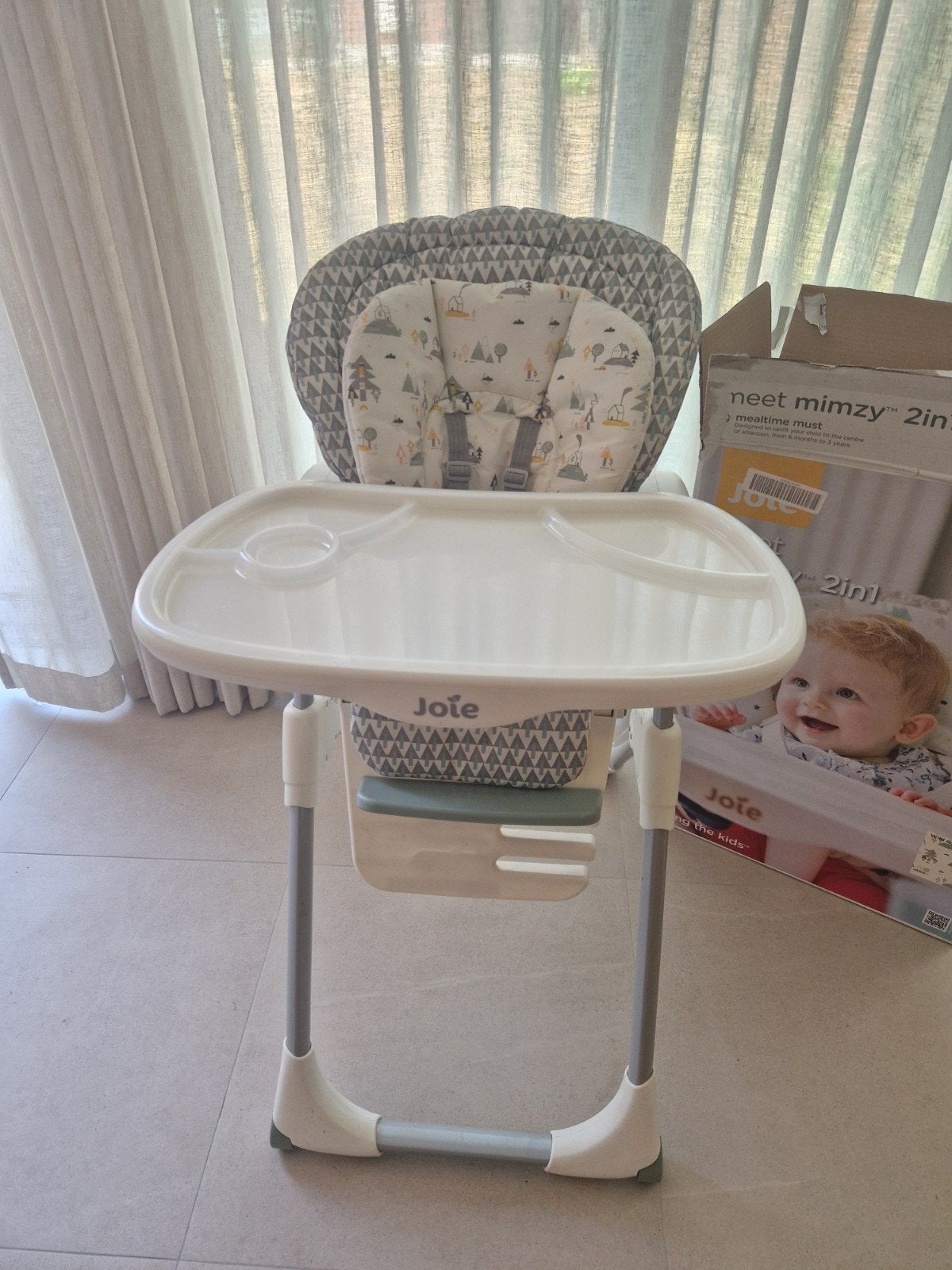 Chaise de salle à manger 2 en 1 Joie Mimzy, Enlèvement
