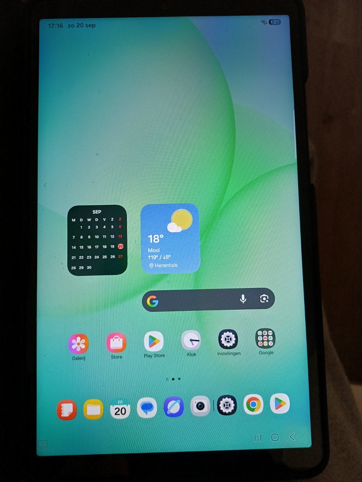 samsung tablet A11 nieuwstaat!, Computers en Software, Ophalen, 8 inch, Uitbreidbaar geheugen, Nieuw