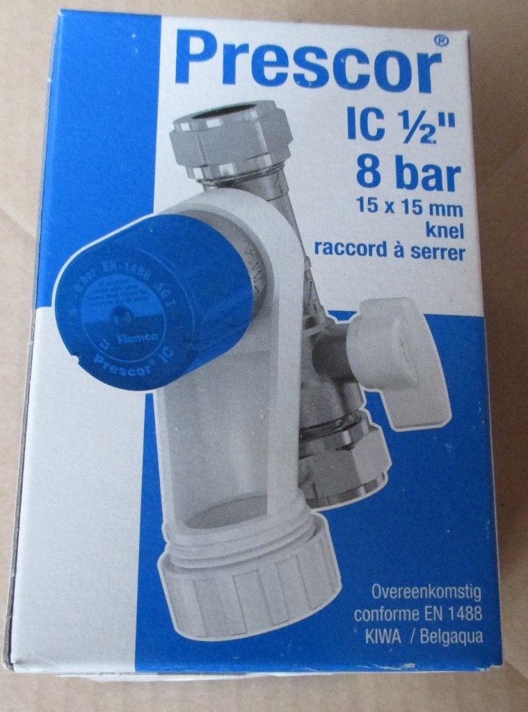 Inlaatcombinatie Flamco, voor de elektrische boiler , nieuw, 20 tot 100 liter, Ophalen of Verzenden, Nieuw, Boiler