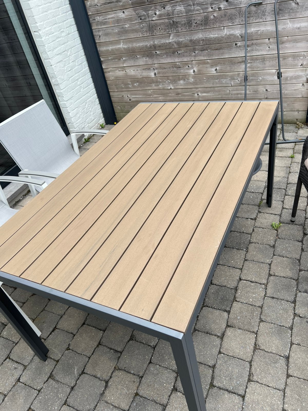 Tuin tafel + stoelen, Enlèvement, Comme neuf