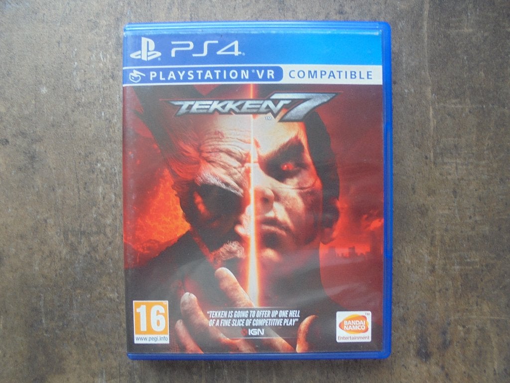 Tekken 7 voor PS4 (zie foto's), Games en Spelcomputers, Games | Sony PlayStation 4, Gebruikt, Vechten, 1 speler, Ophalen of Verzenden