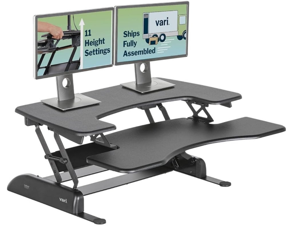 Bureau réglable assis debout télétravail - VariDesk Pro 36, Neuf, Autres marques, Bureau assis-debout, Autres matériaux