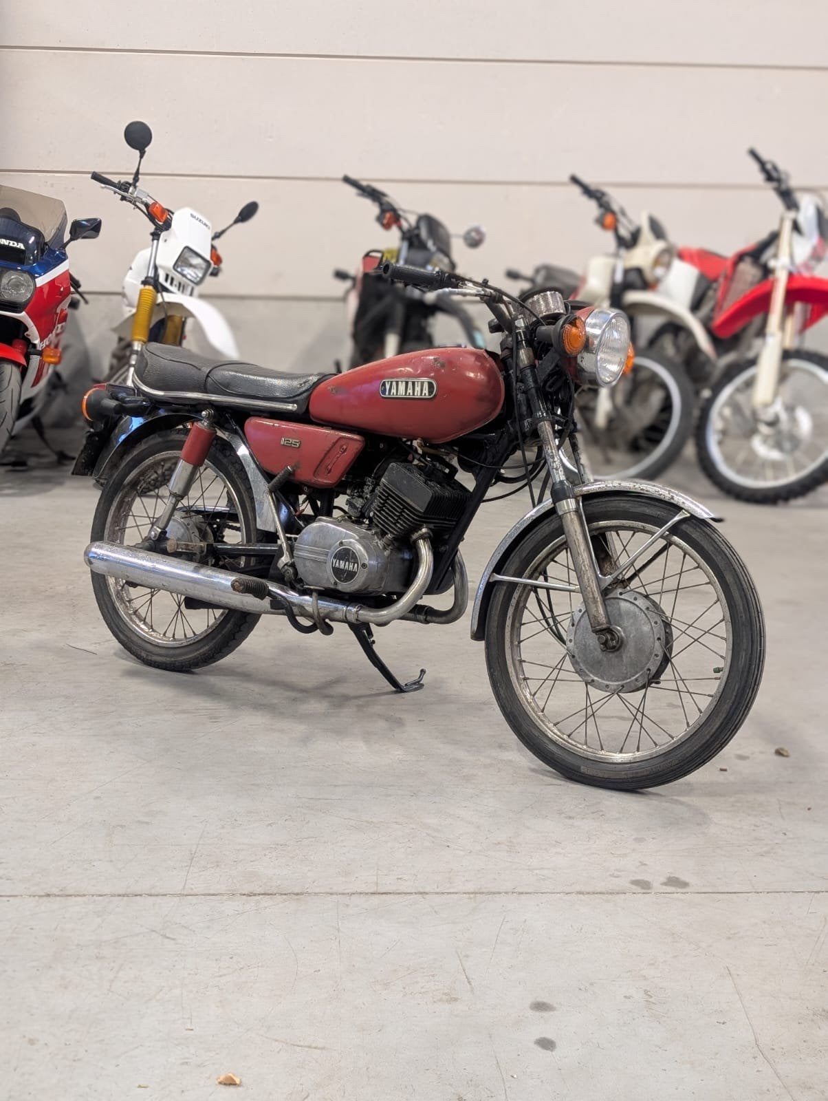 Yamaha RD125 AS3, Particulier