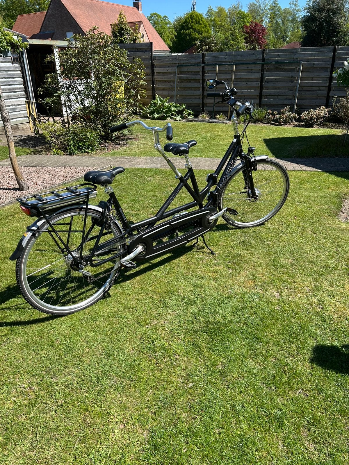 Opvouwbare tandem, Fietsen en Brommers, Fietsen | Tandems, Ophalen, Zo goed als nieuw