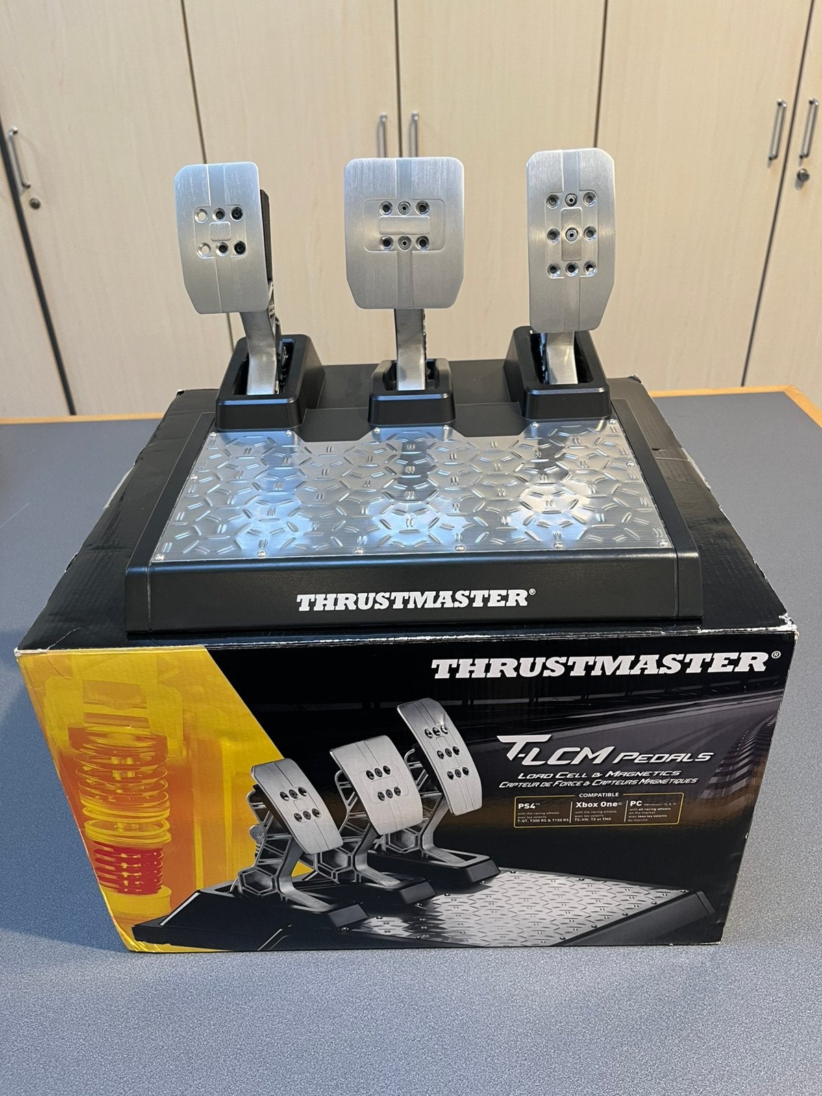 Pedalier Thrustmaster T-LCM (Load cell), Thrustmaster, Enlèvement, Comme neuf