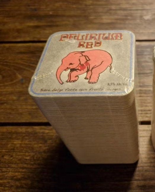 pak bierkaartjes DELIRIUM TREMENS - BROUWERIJ HUYGHE - MELLE, Enlèvement ou Envoi, Neuf, Sous-bock
