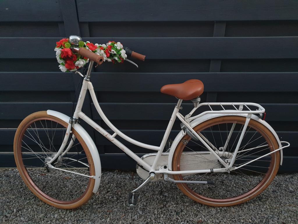 Damesfiets, Ophalen