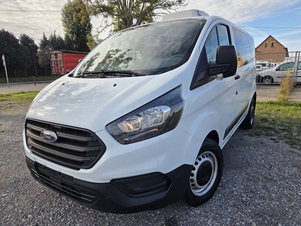 Ford Transit Custom 2020 9places Minibus 2.0tdci 110cv Airco, Autos, Euro 6, Entreprise, Boîte manuelle, 5 portes