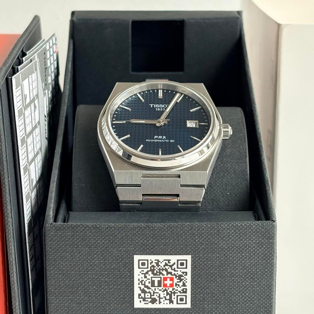 Tissot Powermatic 40mm Automatic – Almost Unworn!, Enlèvement, Comme neuf