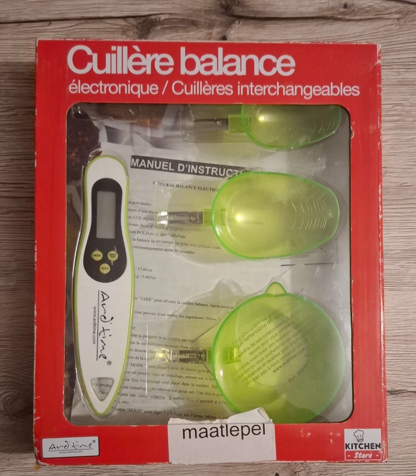 Cuillère balance neuve, Electroménager, Enlèvement ou Envoi, Balance de cuisine, Digital, 1 à 500 grammes