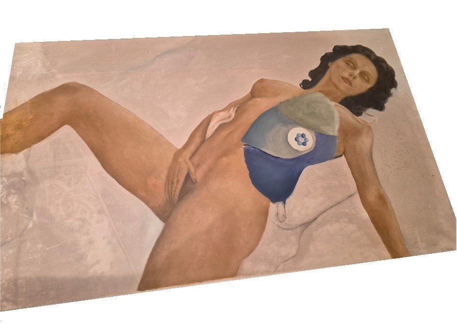 belle peinture, Enlèvement, Signé, Toile