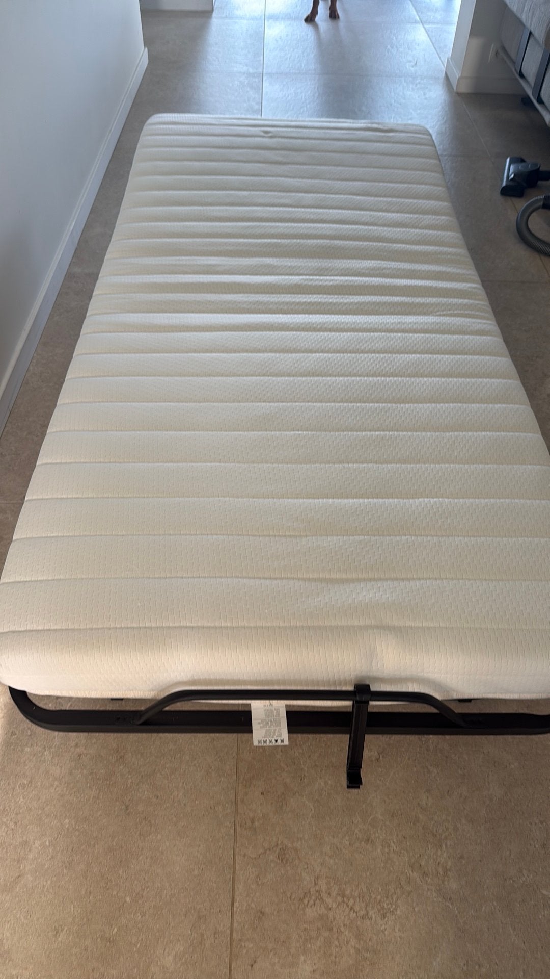 Opklapbaar bed, Enlèvement, Comme neuf, 200 cm, 90 cm