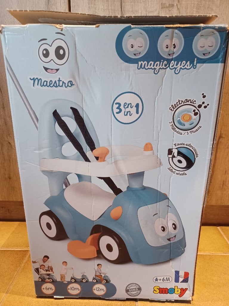 Smoby voiture bébé, Enlèvement, Utilisé, Vélo d'équilibre