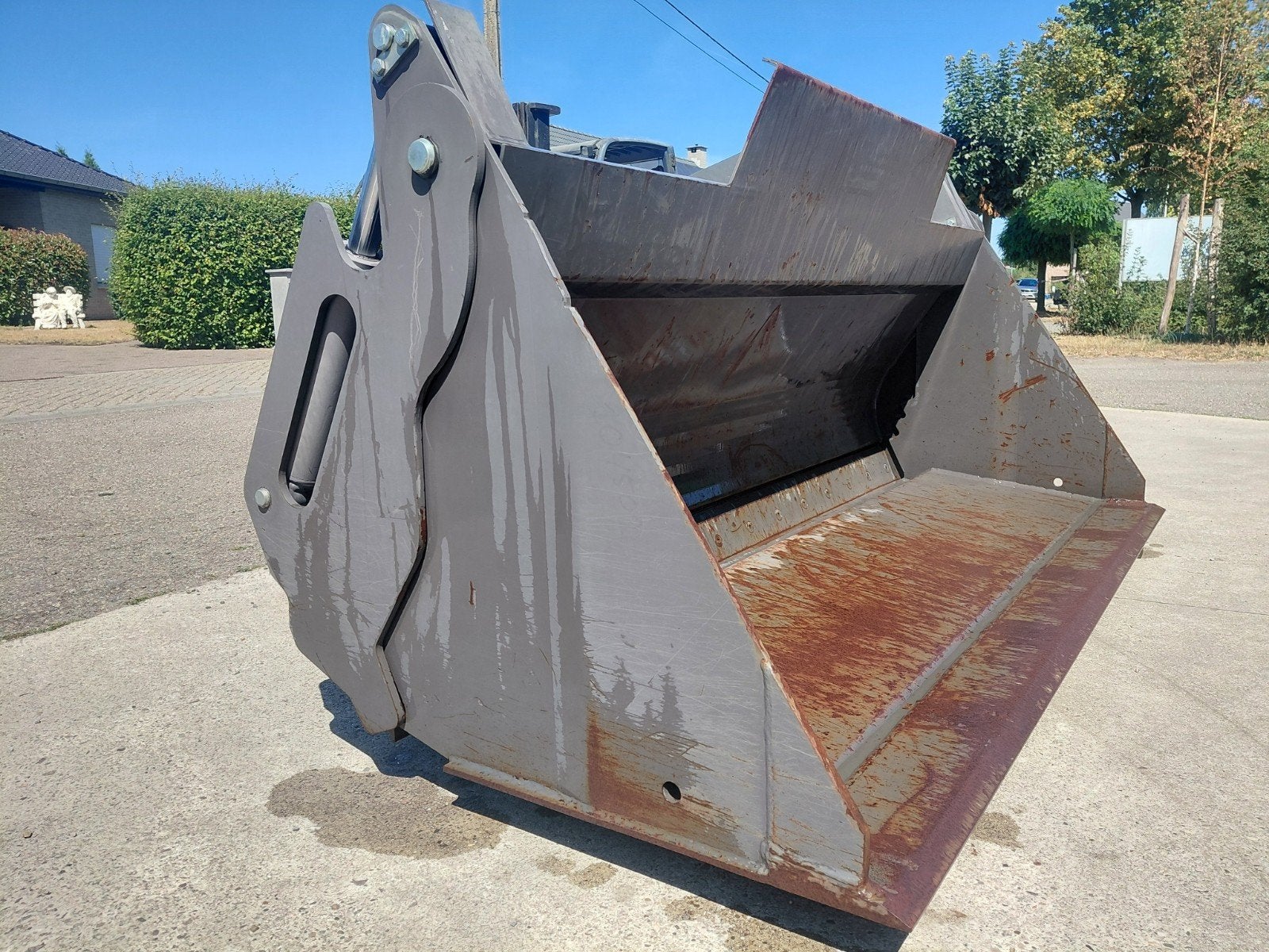 Poubelle 4 en 1 mecalac, Articles professionnels, Enlèvement, Chargeuse sur pneus ou Chouleur