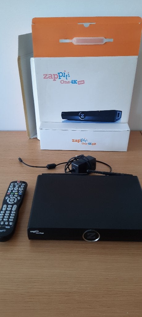 Zappiti One 4K HDR – Très bon état, TV, Hi-fi & Vidéo, Enlèvement ou Envoi, Utilisé, HDMI, Sans disque dur