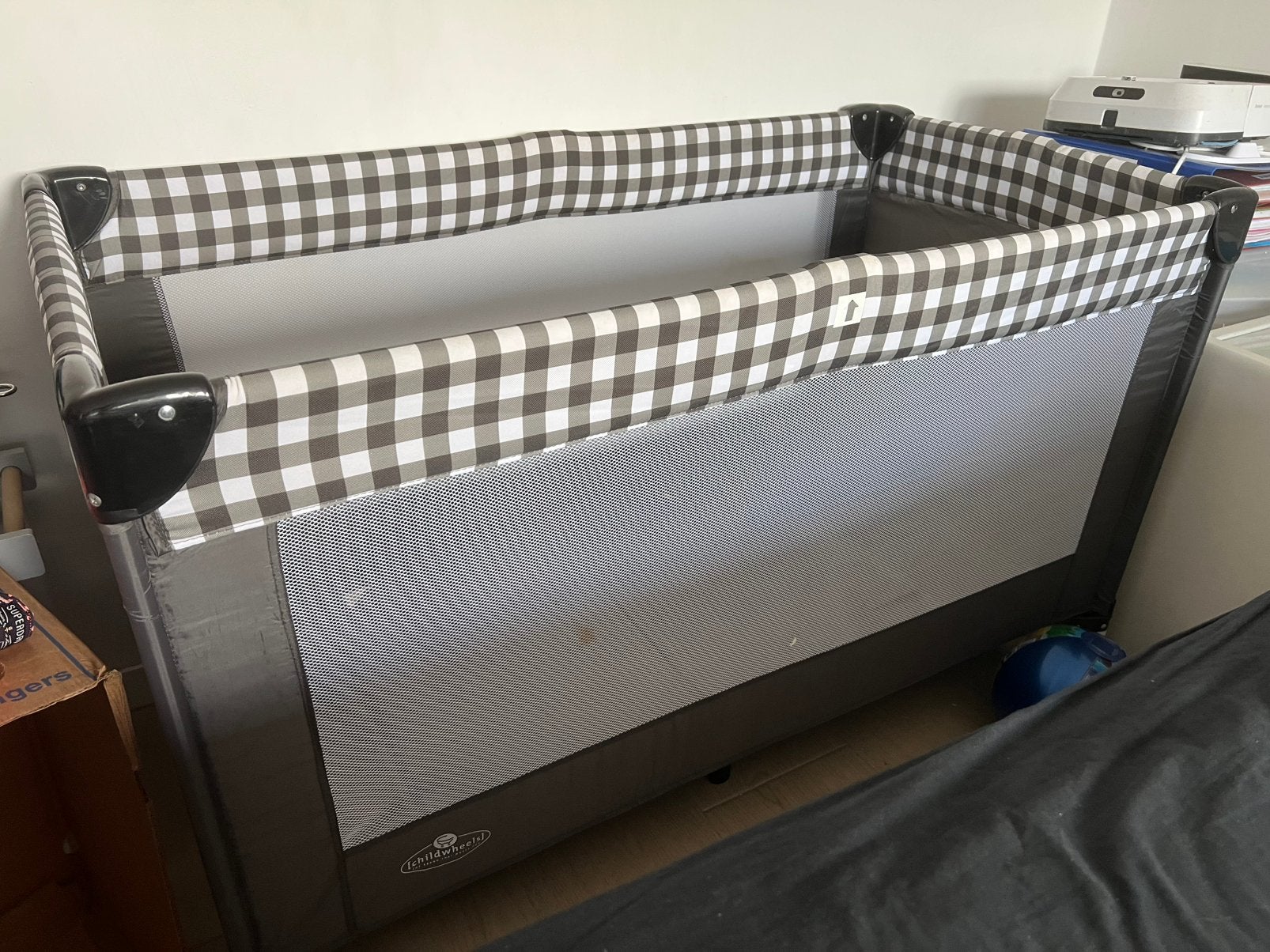 Lit de voyage avec matelas, Enlèvement, Utilisé, Lit de voyage
