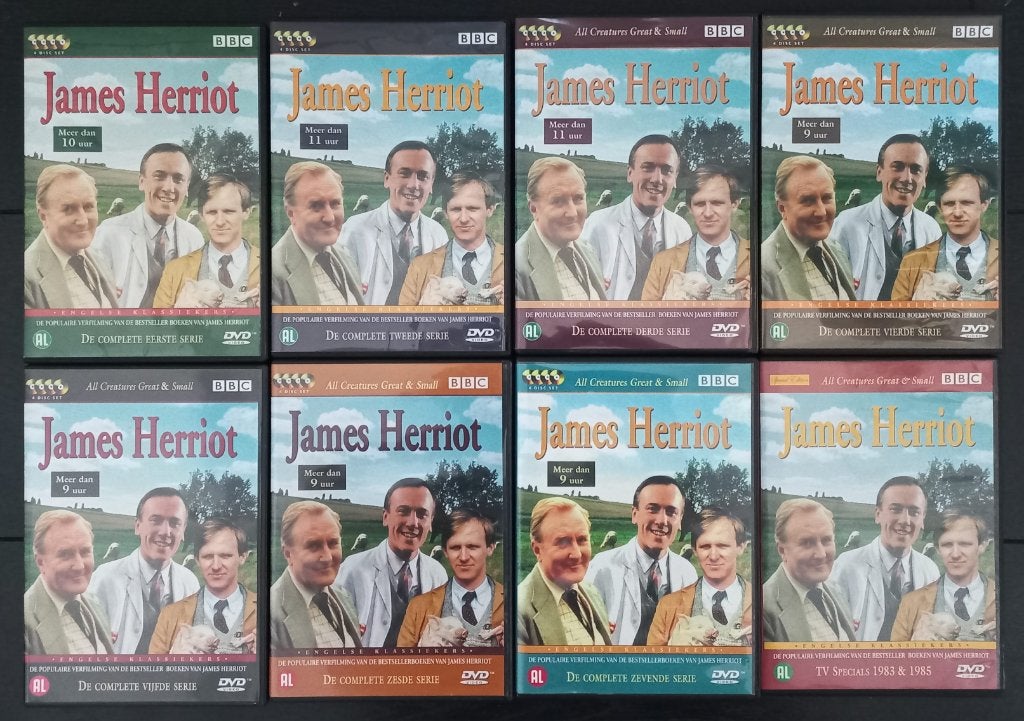 James Herriot DVD : TV Serie COMPLEET Seizoen 1-7 + Specials, Enlèvement ou Envoi, Drame, Saison 6, Anglais