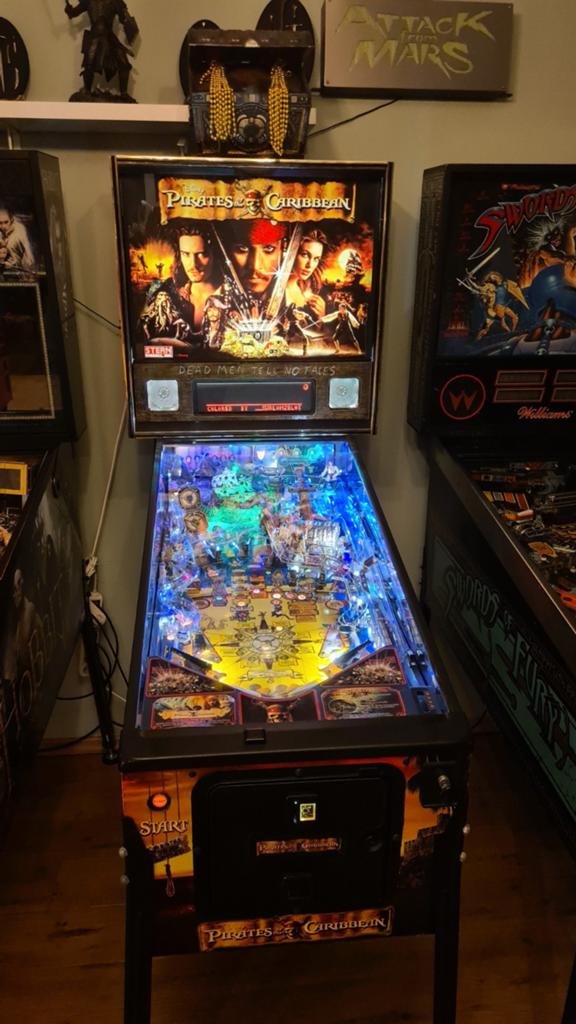 Mooie Pirates of the Carribean (POTC) stern flipperkast, Verzamelen, Automaten | Flipperkasten, Ophalen, Flipperkast, Stern