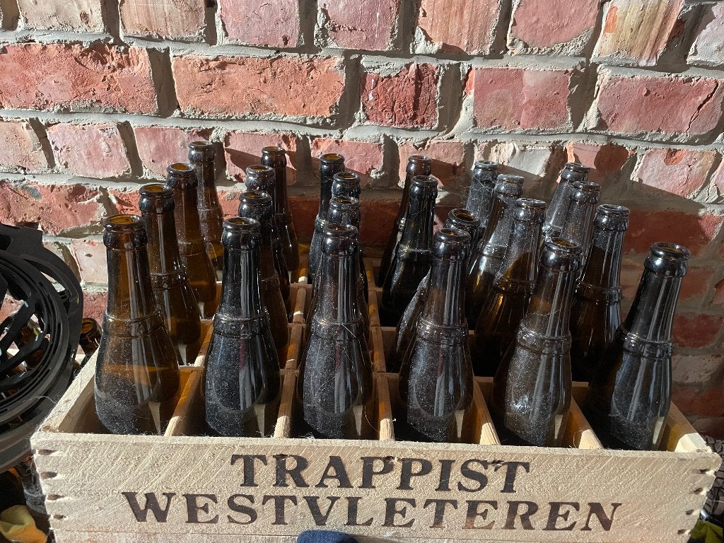 Bak Westvleteren  lege flessen, Collections, Marques de bière, Enlèvement, Utilisé, Bouteille(s), Autres marques
