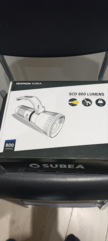 Subea duiklamp 800lummen, Ophalen of Verzenden
