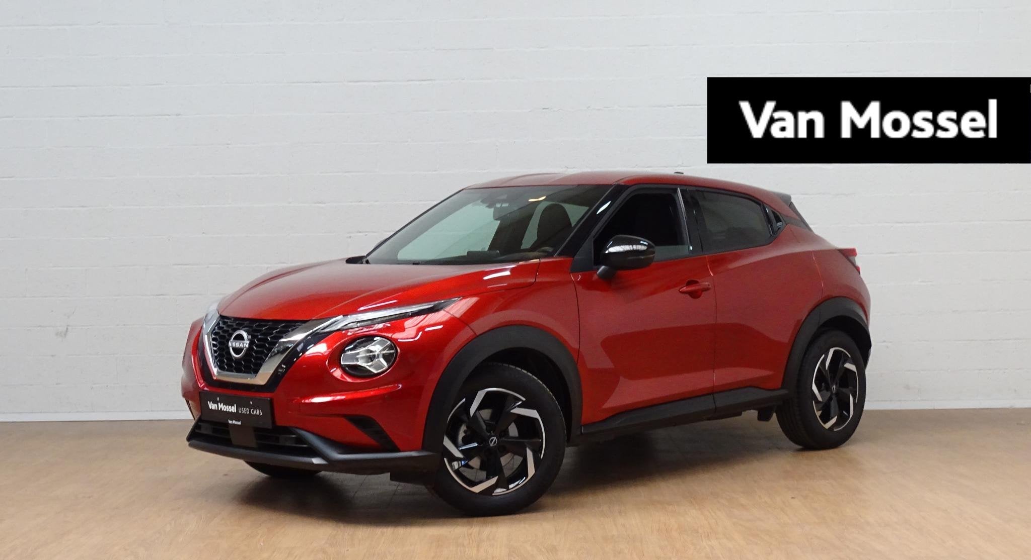 Nissan Juke 1.0 DIG-T Acenta, Stof, Gebruikt, Zwart, https://public.car-pass.be/vhr/398f5629-1439-44c2-95fe-f55cca5dc576