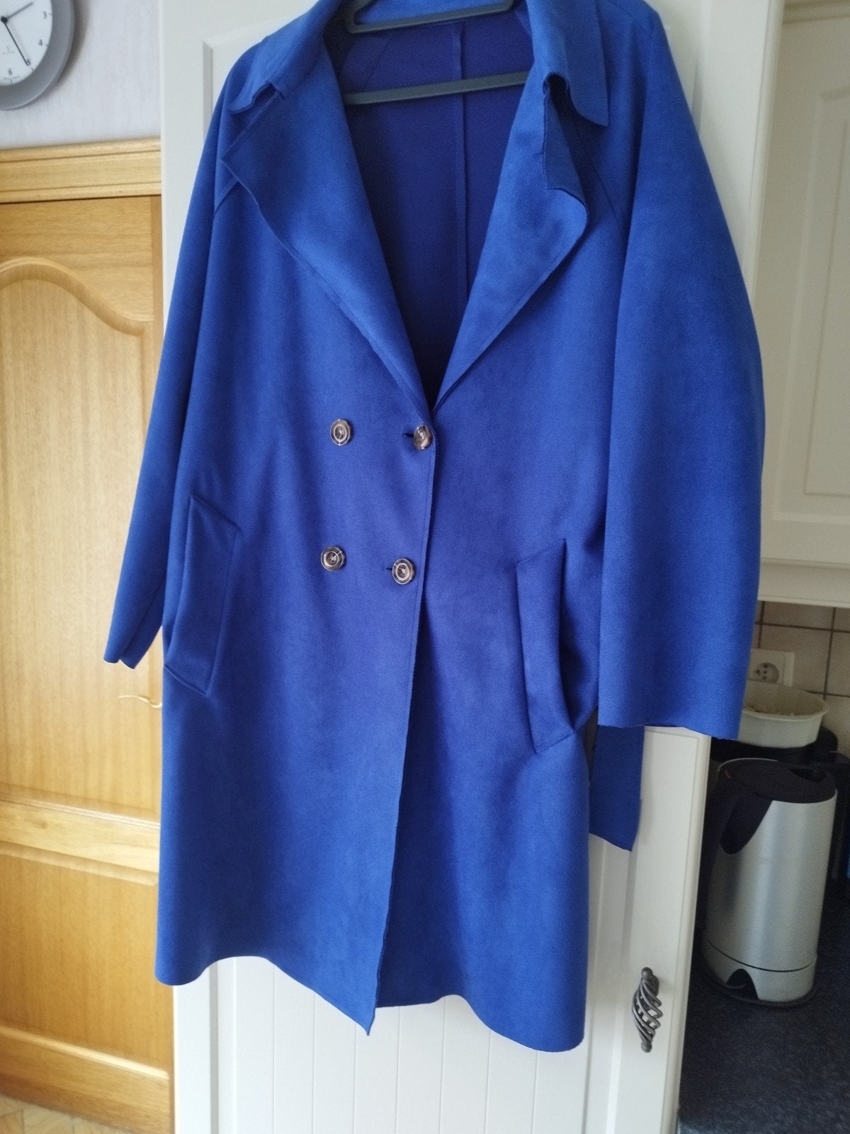 Blauw zomer jas, Kleding | Dames, Ophalen of Verzenden, Blauw