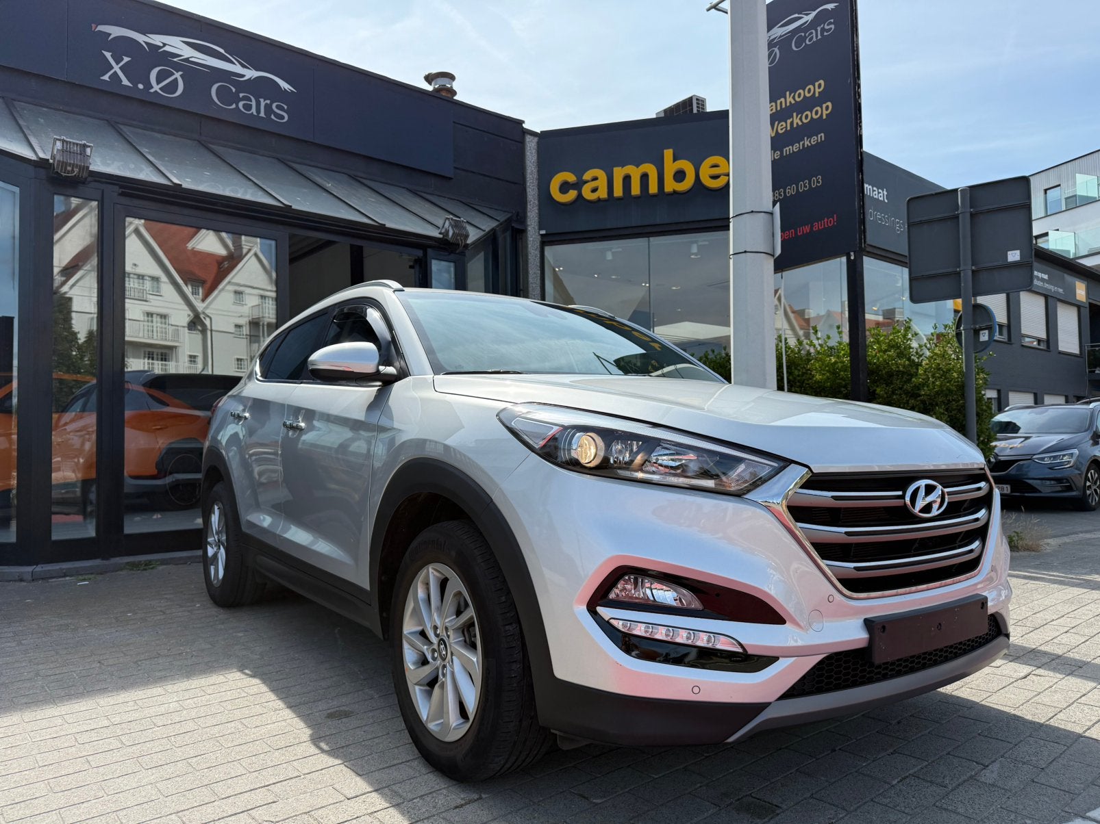 Hyundai Tucson | Euro6 | Camera | 29.800Km | Garantie |, Autos, Hyundai, Argent ou Gris, Euro 6, Entreprise, Garantie prolongée