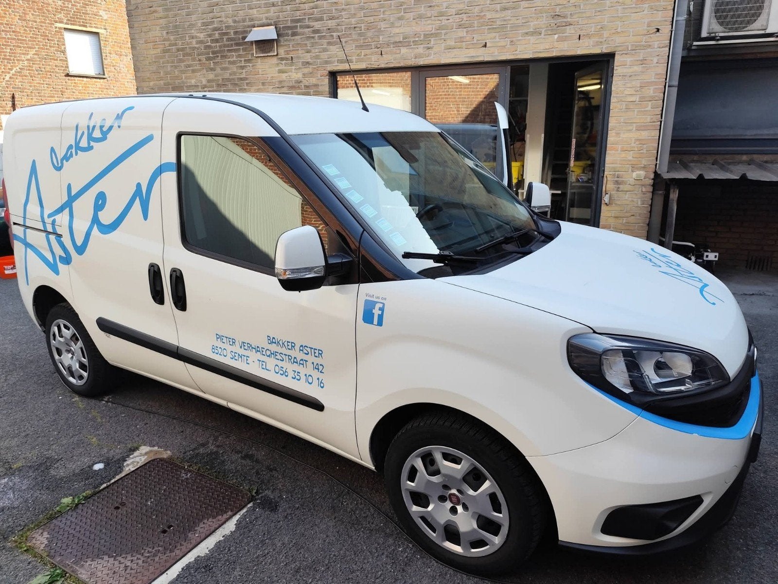 Fiat Doblo CNG / benzine, Auto's, Bestelwagens en Lichte vracht, CNG (Aardgas), Wit, Handgeschakeld, Particulier