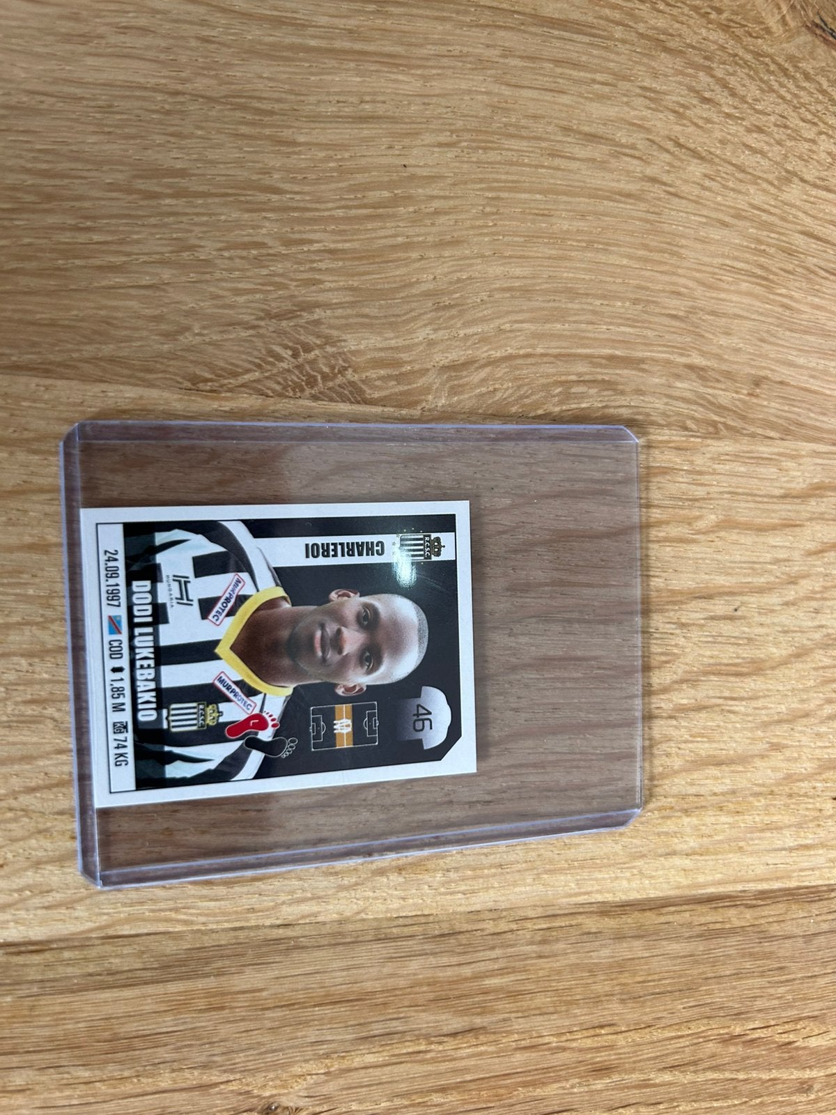 Panini sticker Lukebakio, Ophalen