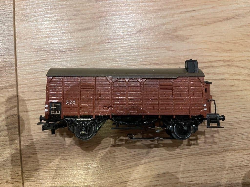 Marklin 320 met sleper, Ophalen of Verzenden, Wagon, Märklin