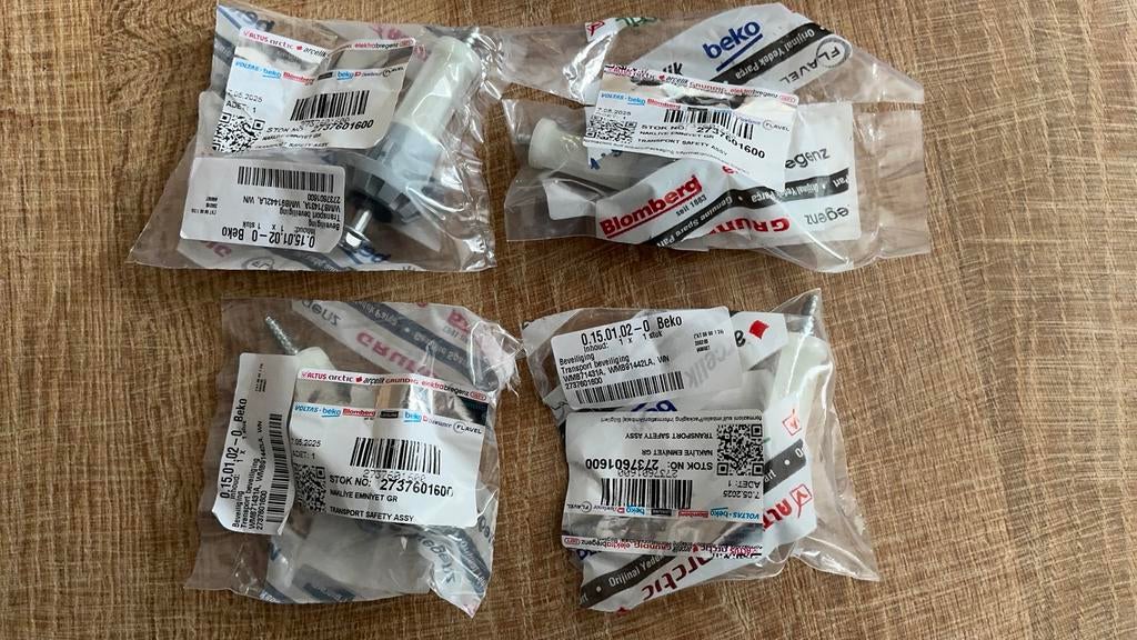 Boulons de transport pour machine à laver Beko, Electroménager, Lave-linge, Neuf, Enlèvement ou Envoi