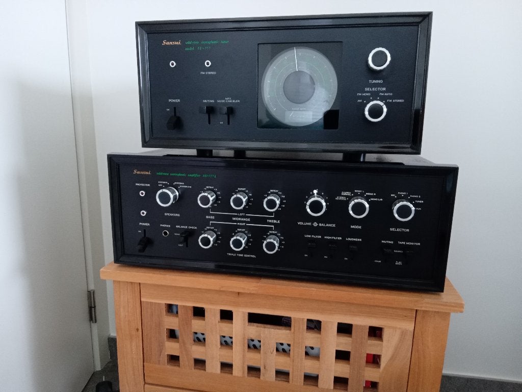 Sansui 777A + Sansui TU 777, Enlèvement, Reconditionné, Autres marques