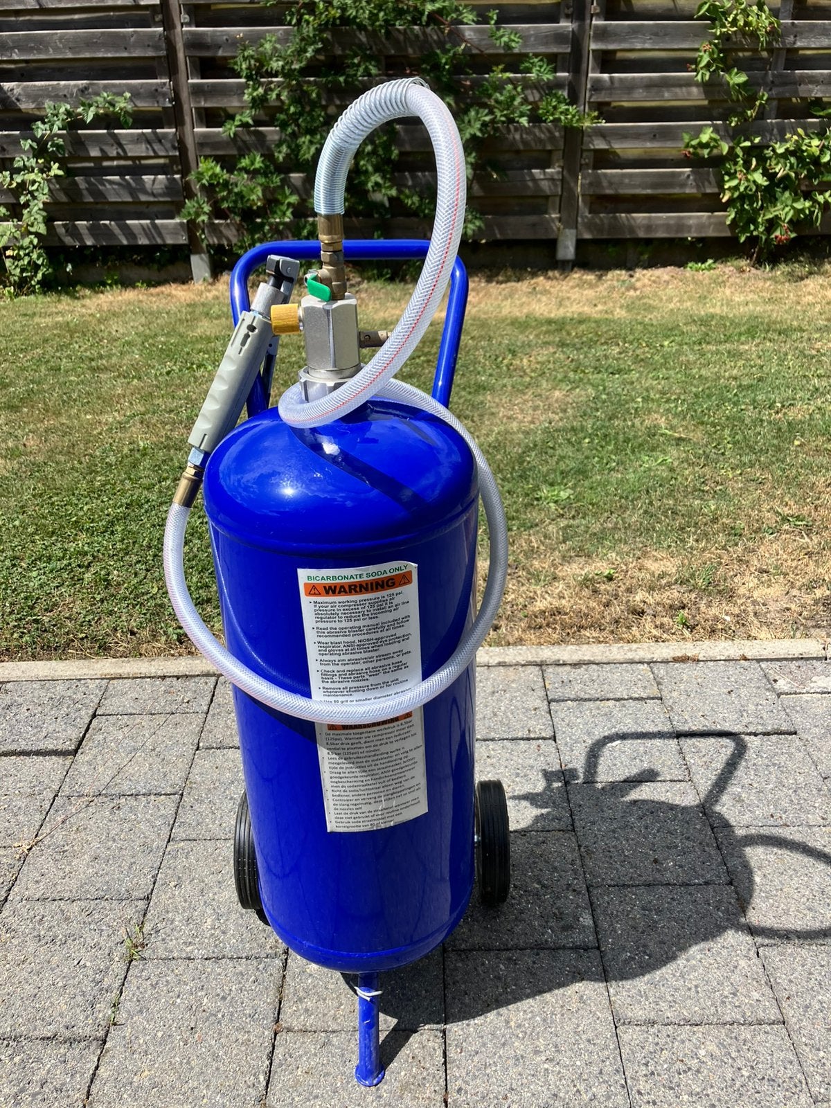 Soda straal ketel +2 zakken Soda, Enlèvement, Neuf